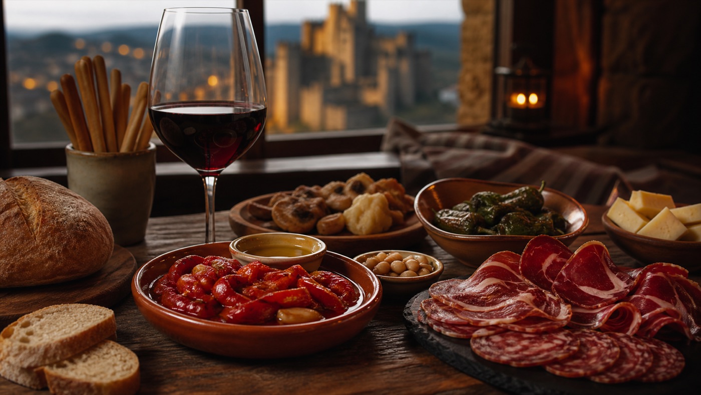 Gastronomía del Bierzo con productos locales